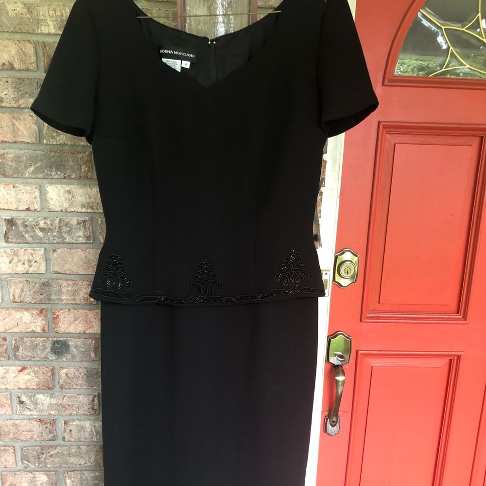 Black Formal Dress with Sparkle! by Donna Morgan